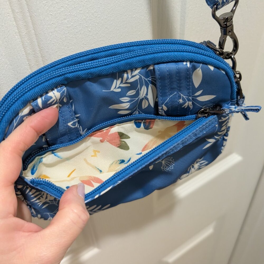 Lug Super Coupe Convertible Crossbody - Flourish Blue - Picture 3 of 10